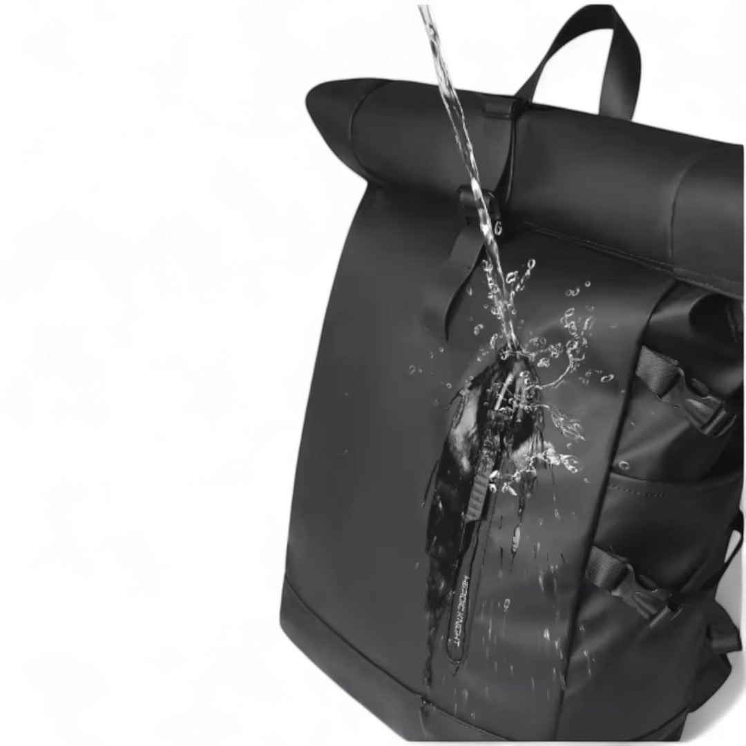 Mochila Roll Top impermeable con USB – Urban Flex – Havresacs