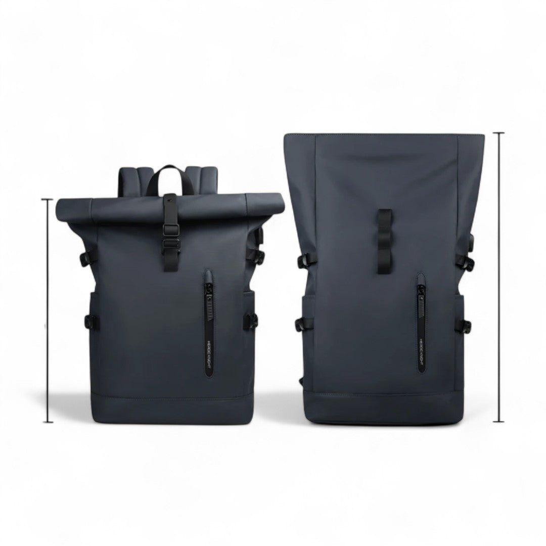 Mochila Roll Top impermeable con USB – Urban Flex – Havresacs