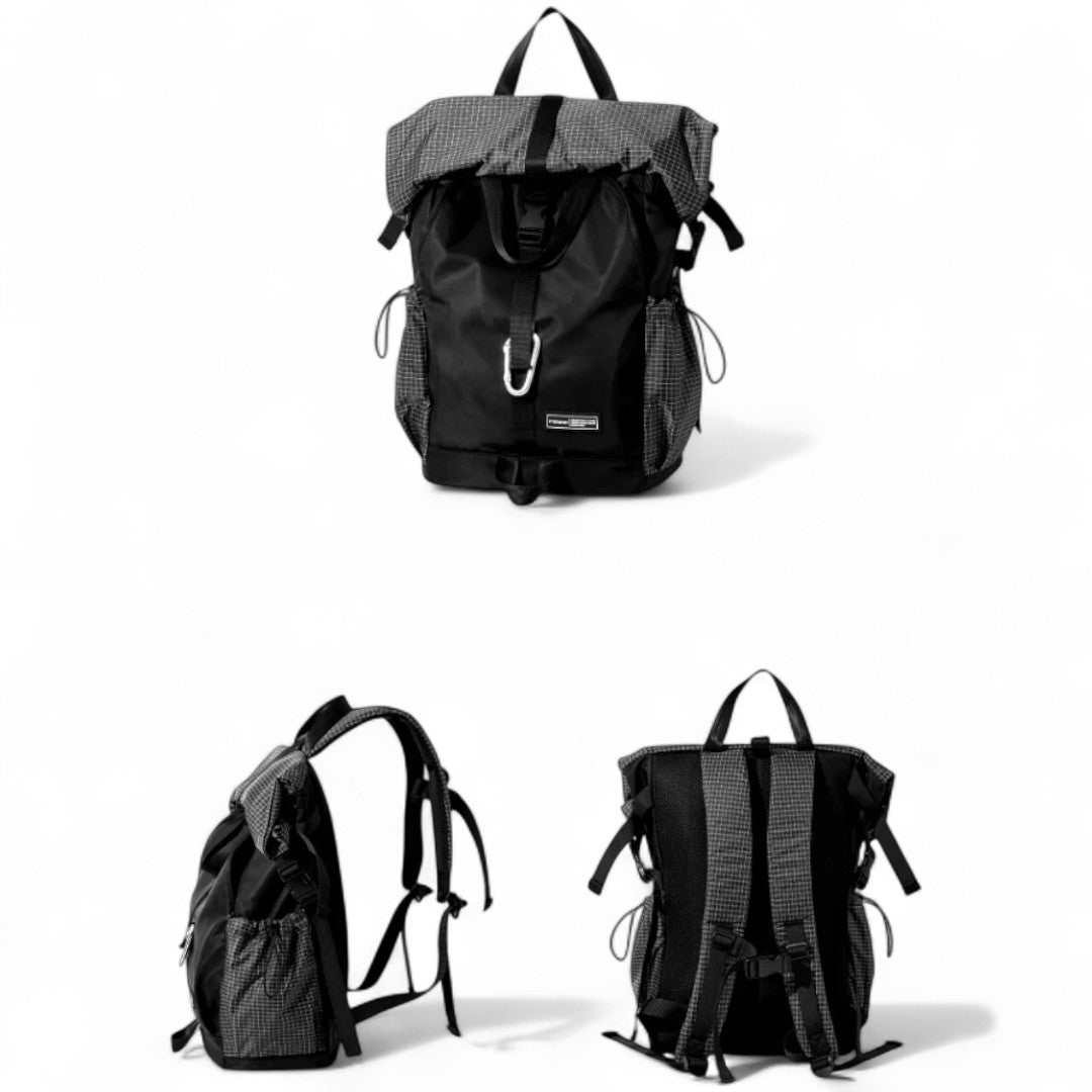 Mochila extensible negra 20L impermeable y ligera – Havresacs