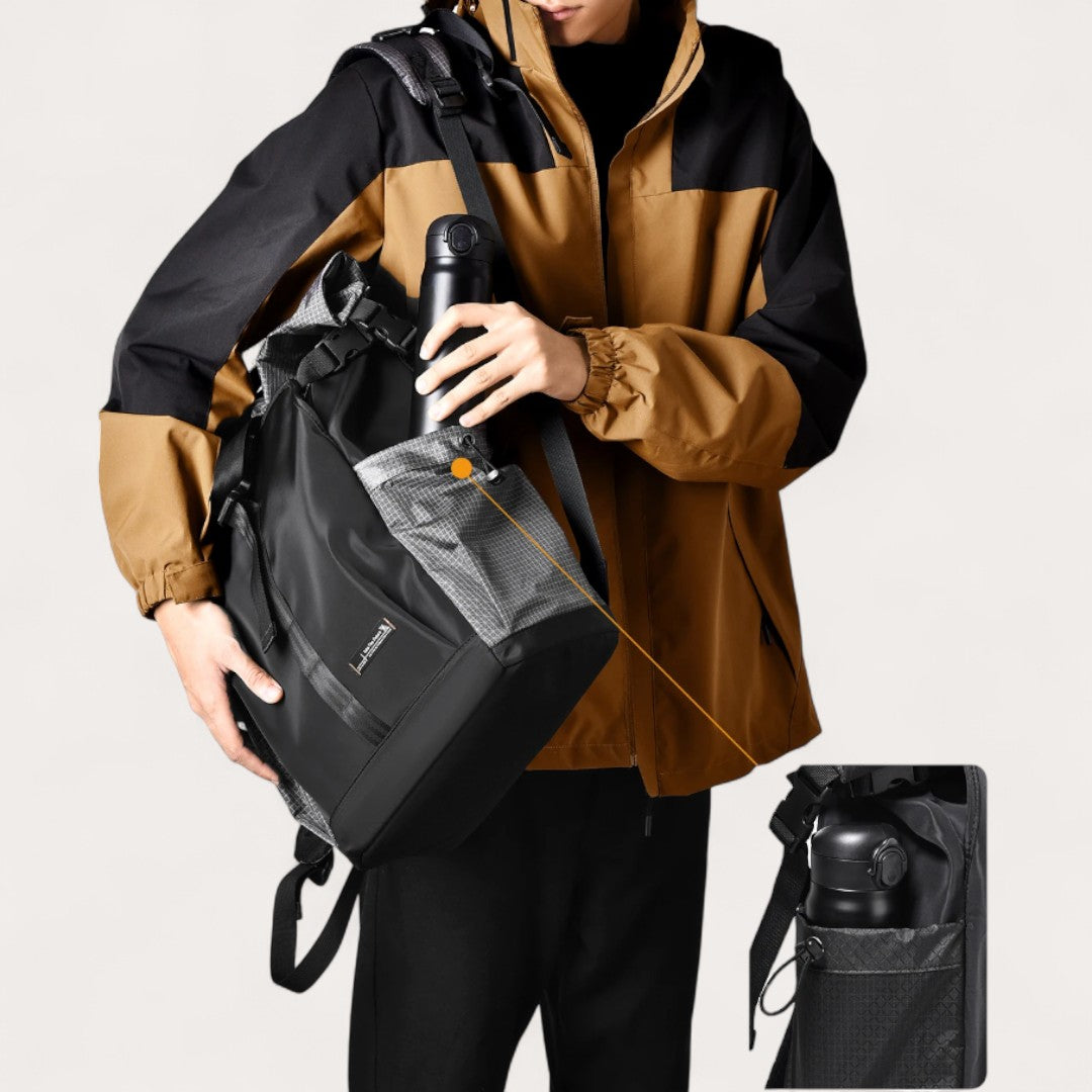 Mochila extensible negra 20L impermeable y ligera – Havresacs