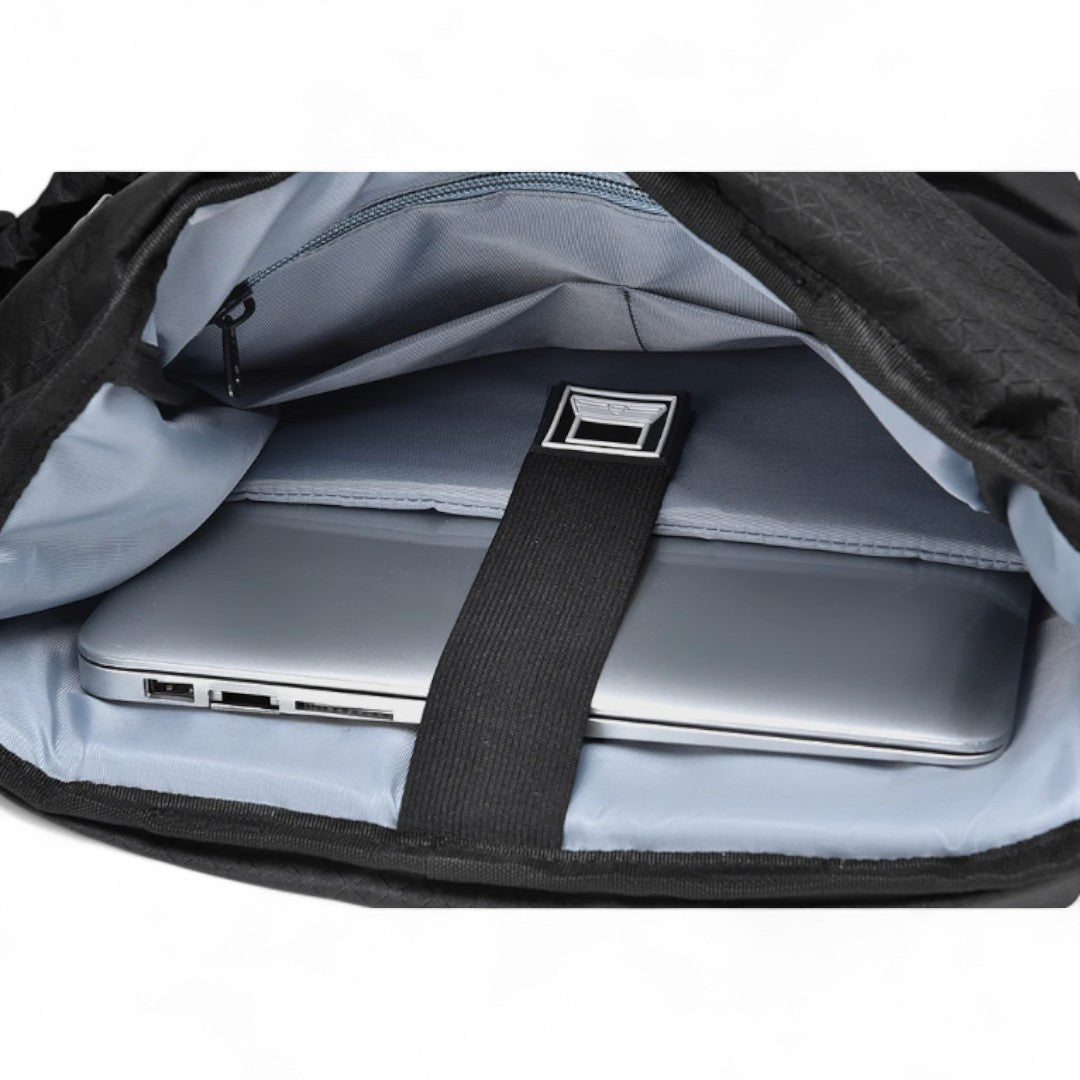 Mochila extensible negra 20L impermeable y ligera – Havresacs