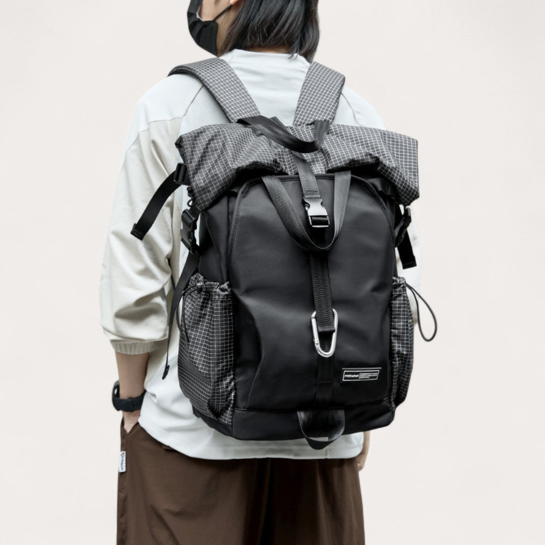 Mochila extensible negra 20L impermeable y ligera – Havresacs