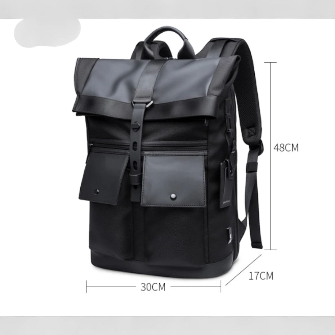 Mochila para hombre negra – Antirrobo e impermeable – Havresacs