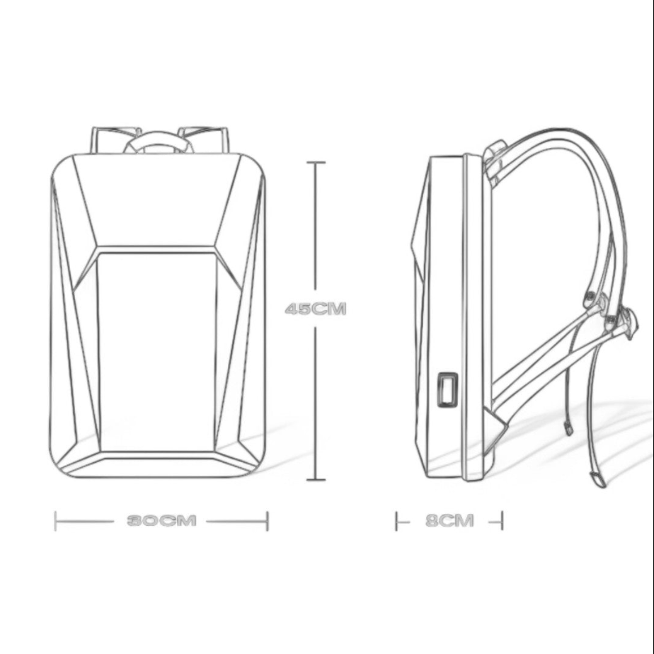 Mochila impermeable para portátil de 15,6" – Havresacs