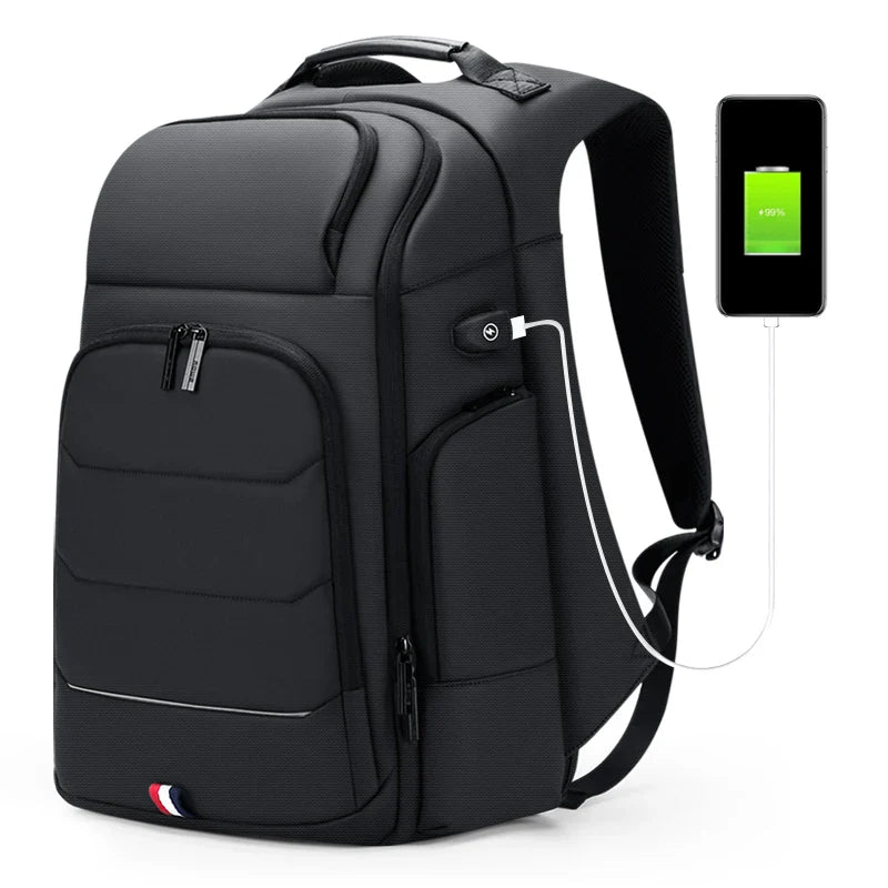 Mochila hombre gran capacidad 36-55L, portátil 15 pulgadas – Havresacs