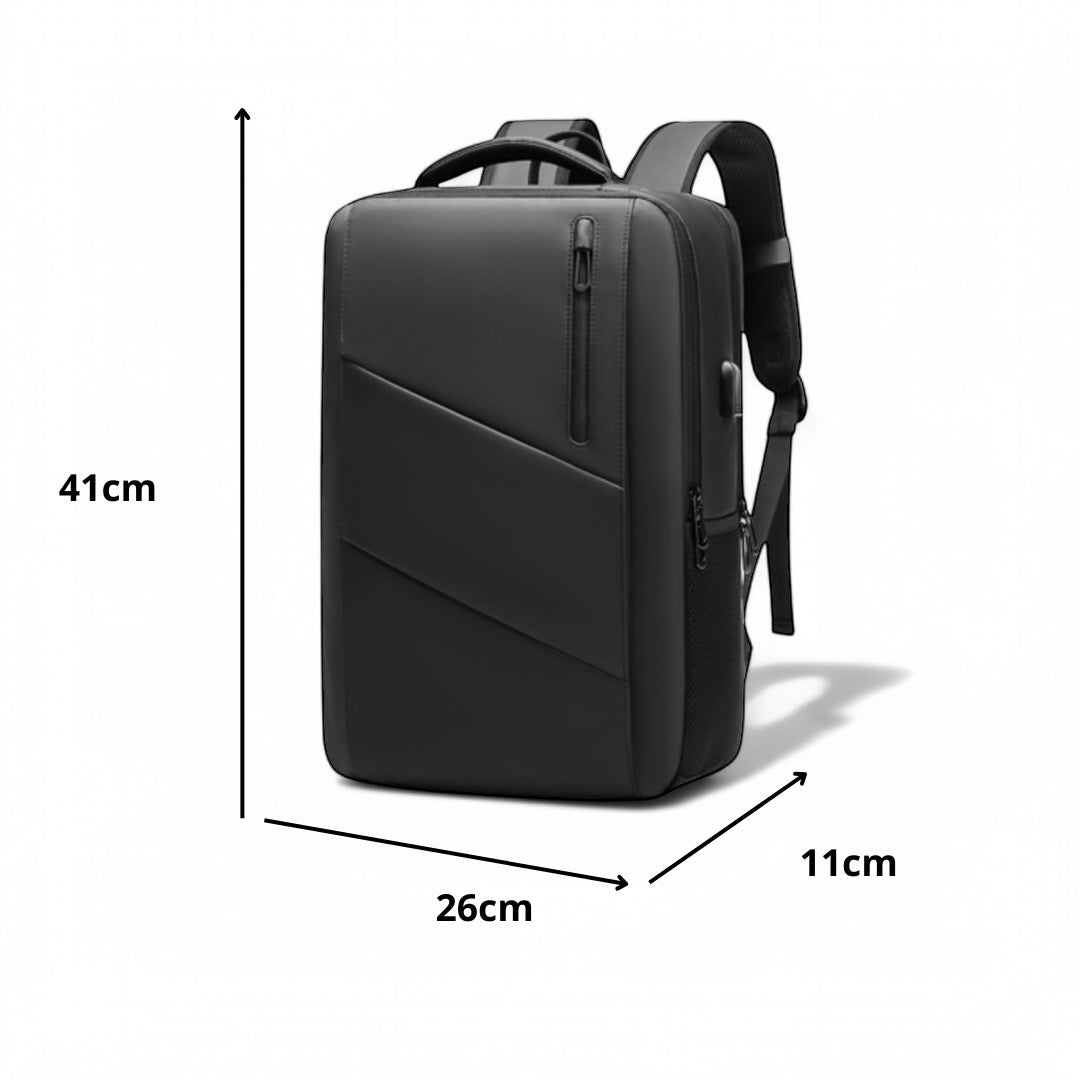 Mochila de cabina impermeable con puerto USB – para portátil 15,6”