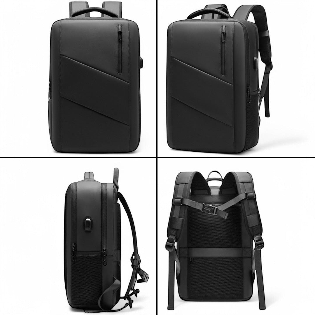 Mochila de cabina impermeable con puerto USB – para portátil 15,6”