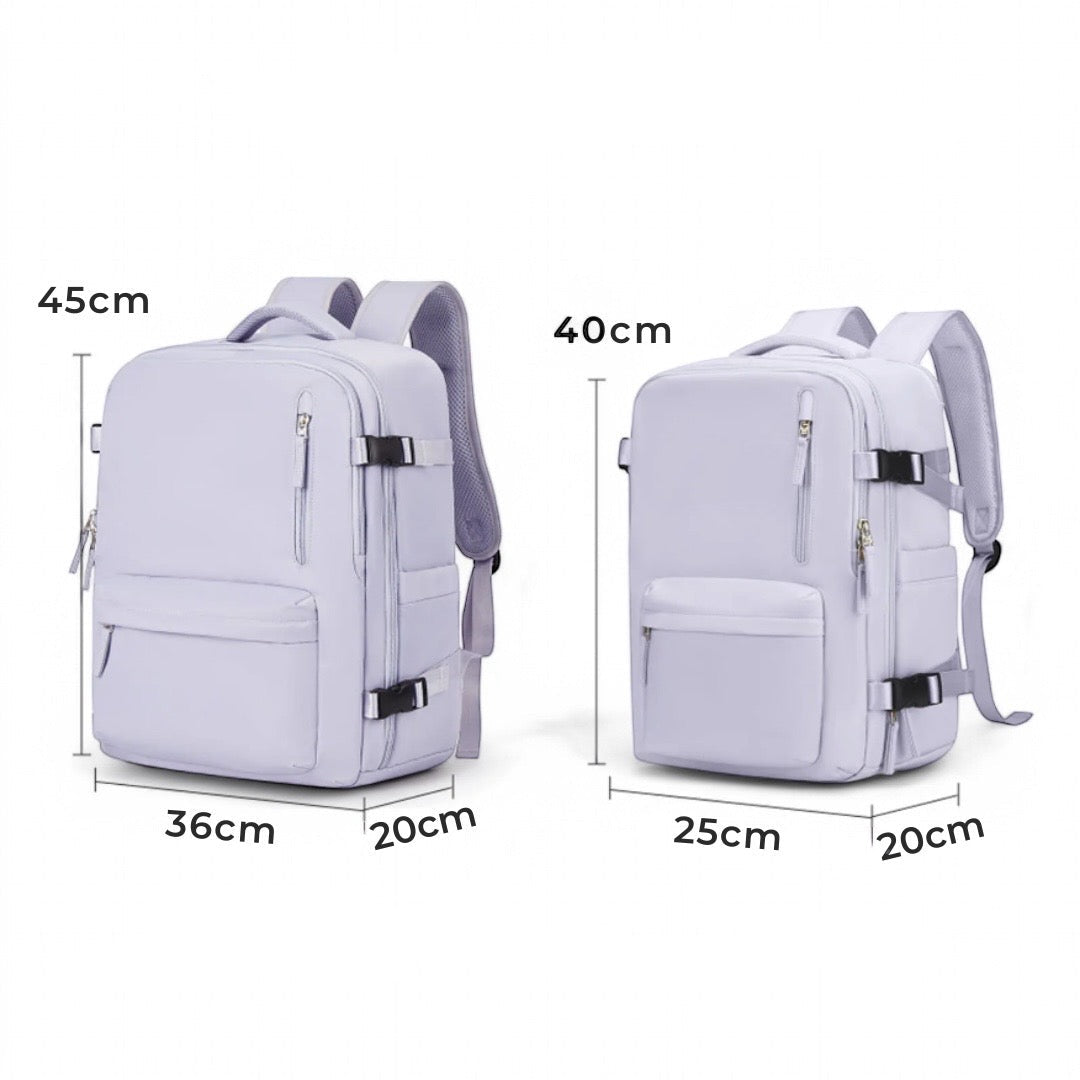 Mochila de viaje para mujer (20-32L), ideal como equipaje de mano