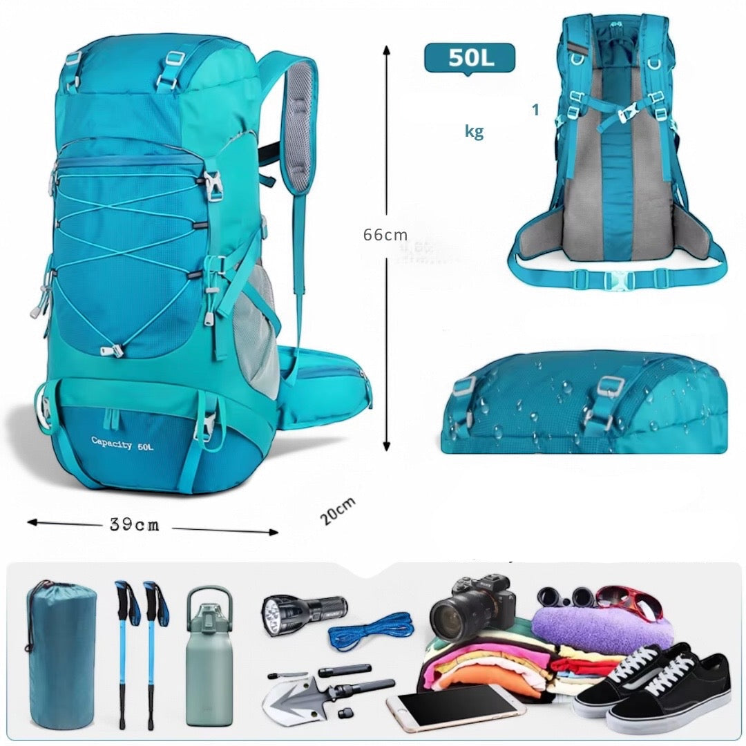 Mochila de trekking de gran capacidad 50 L – Havresacs