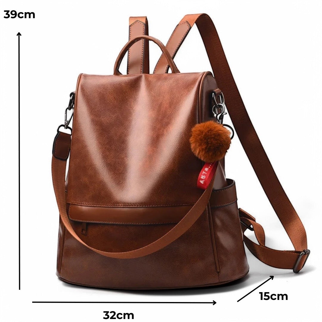 Bolso mochila mujer 2 en 1 antirrobo e impermeable de 17L – Havresacs