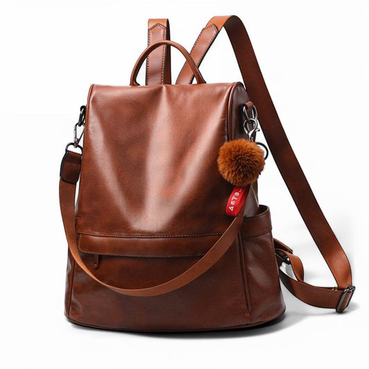 Foto de Mochila à espalda mujer cuero 2 en 1 – QueenSecure – Havr...