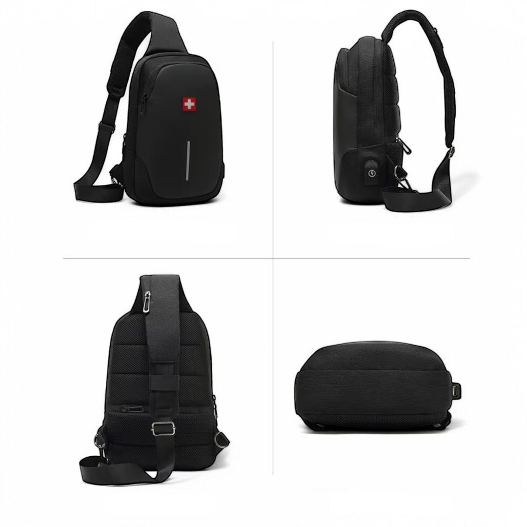 Bandolera impermeable para hombre 6L, antirrobo – Havresacs