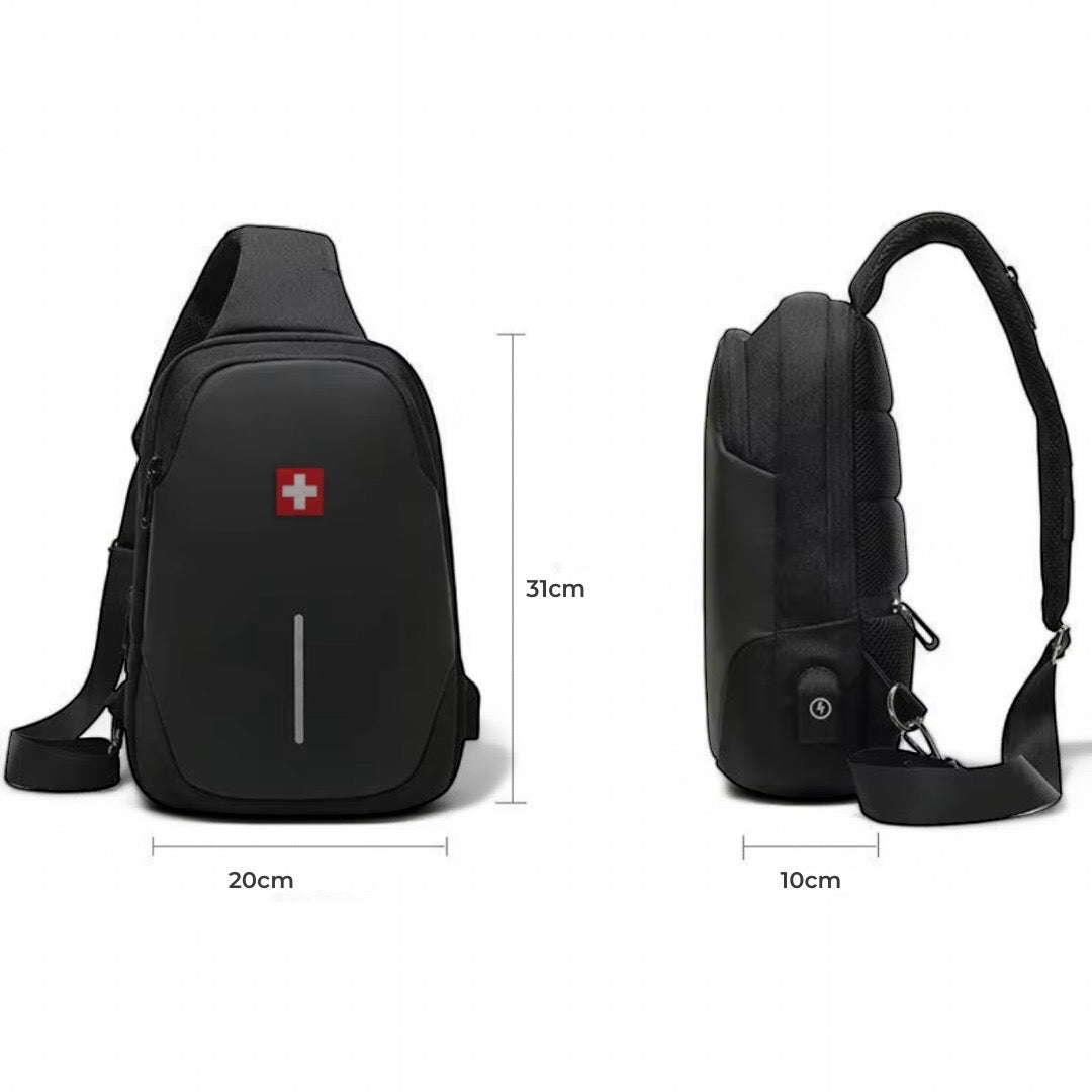 Bandolera impermeable para hombre 6L, antirrobo – Havresacs