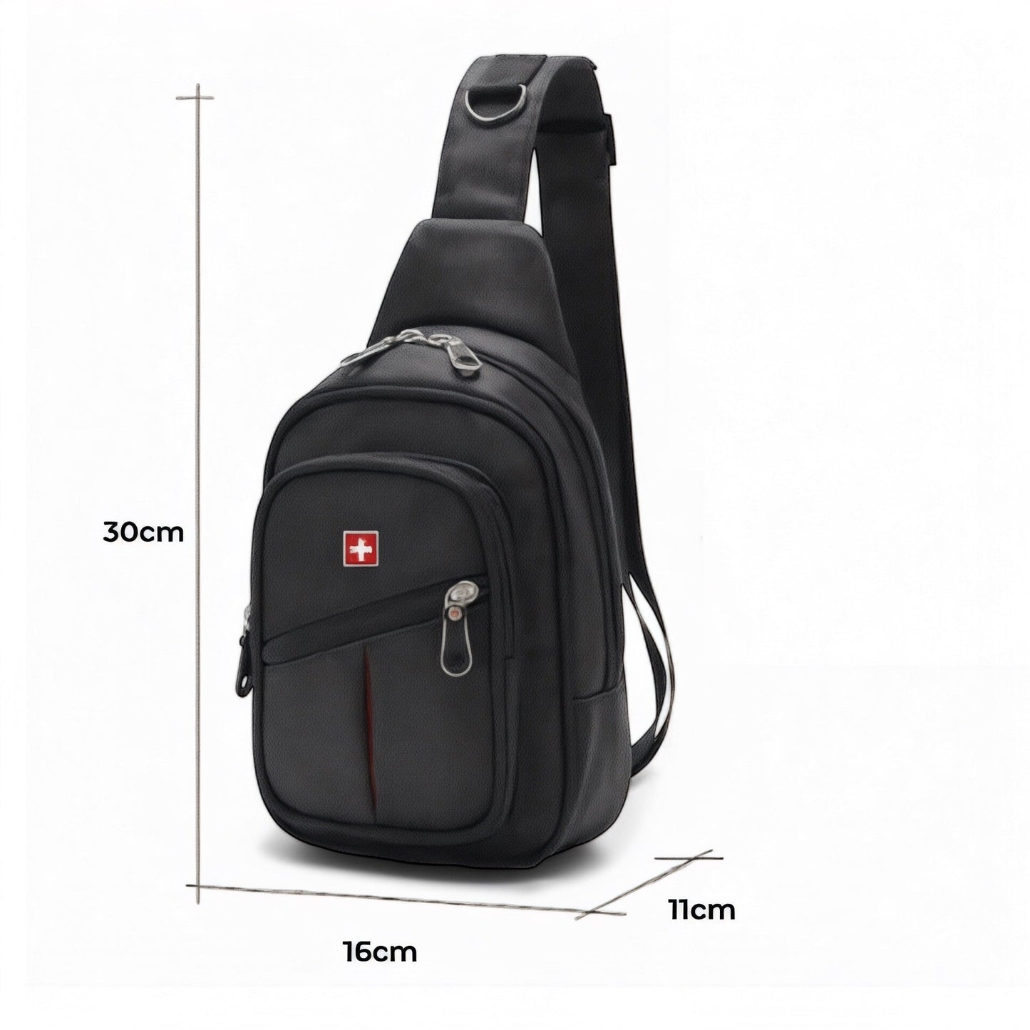 Bandolera impermeable hombre 5L, ligera para viajar – Havresacs