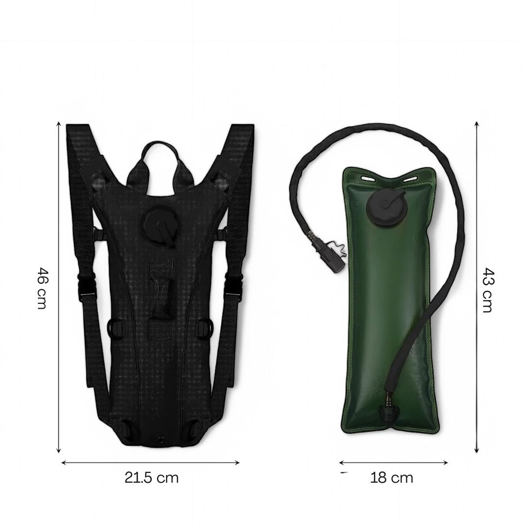 Mochila de hidratación AquaPack 3L | Compacta e ligera – Havresacs