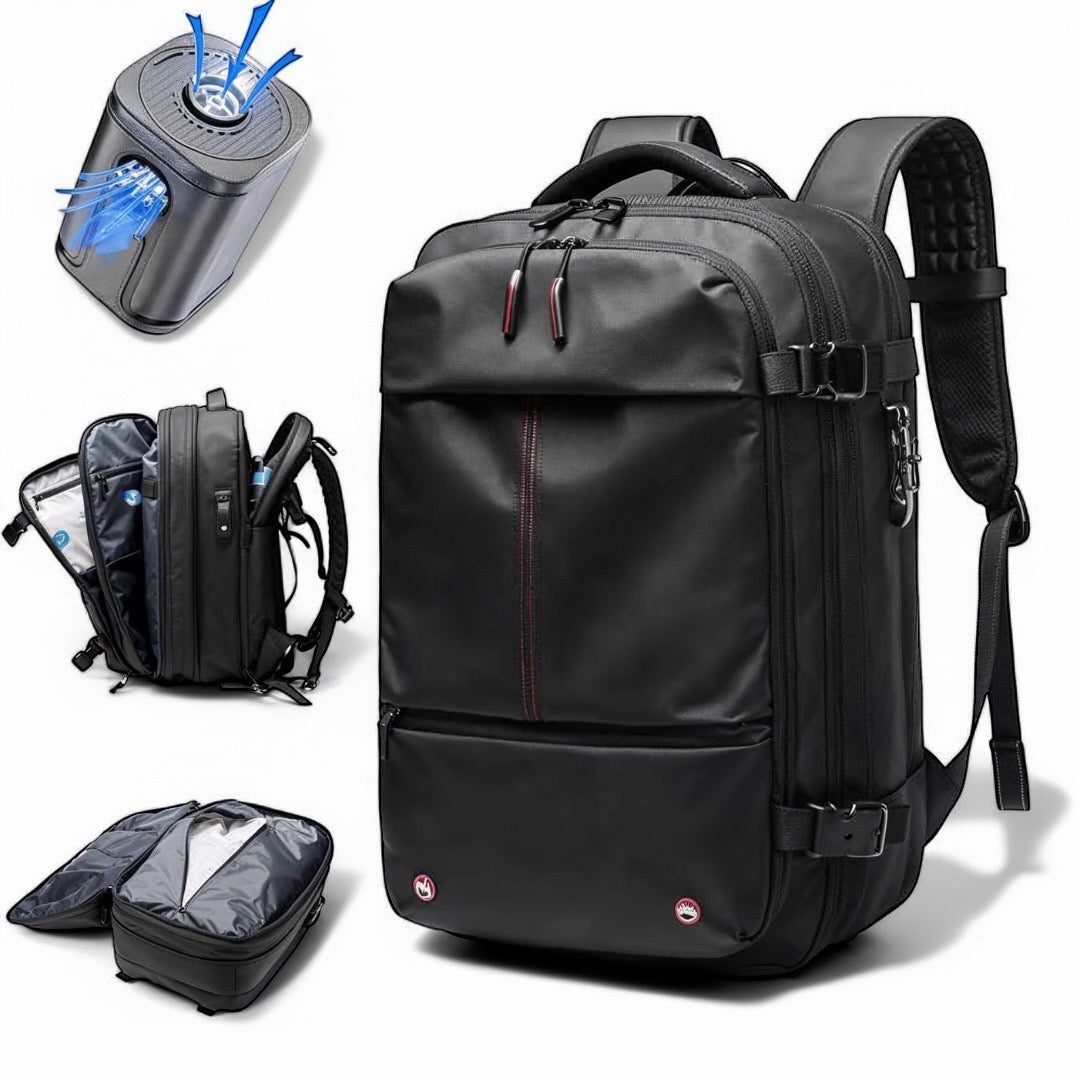 Mochila de compresión para cabina de avión, Compartimento  PC de 17"