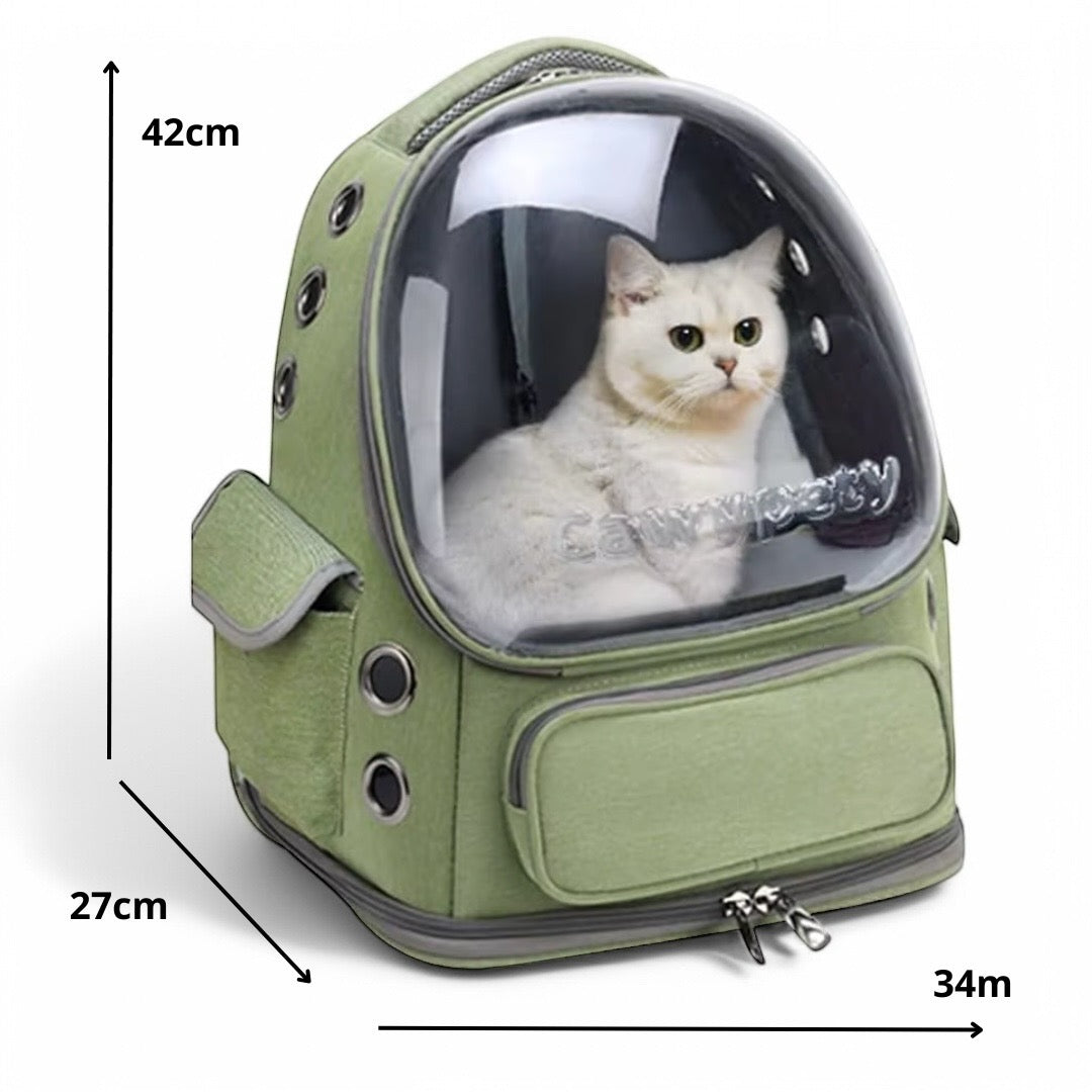 Mochila transparente plegable para mascotas TranspaPet – Havresacs