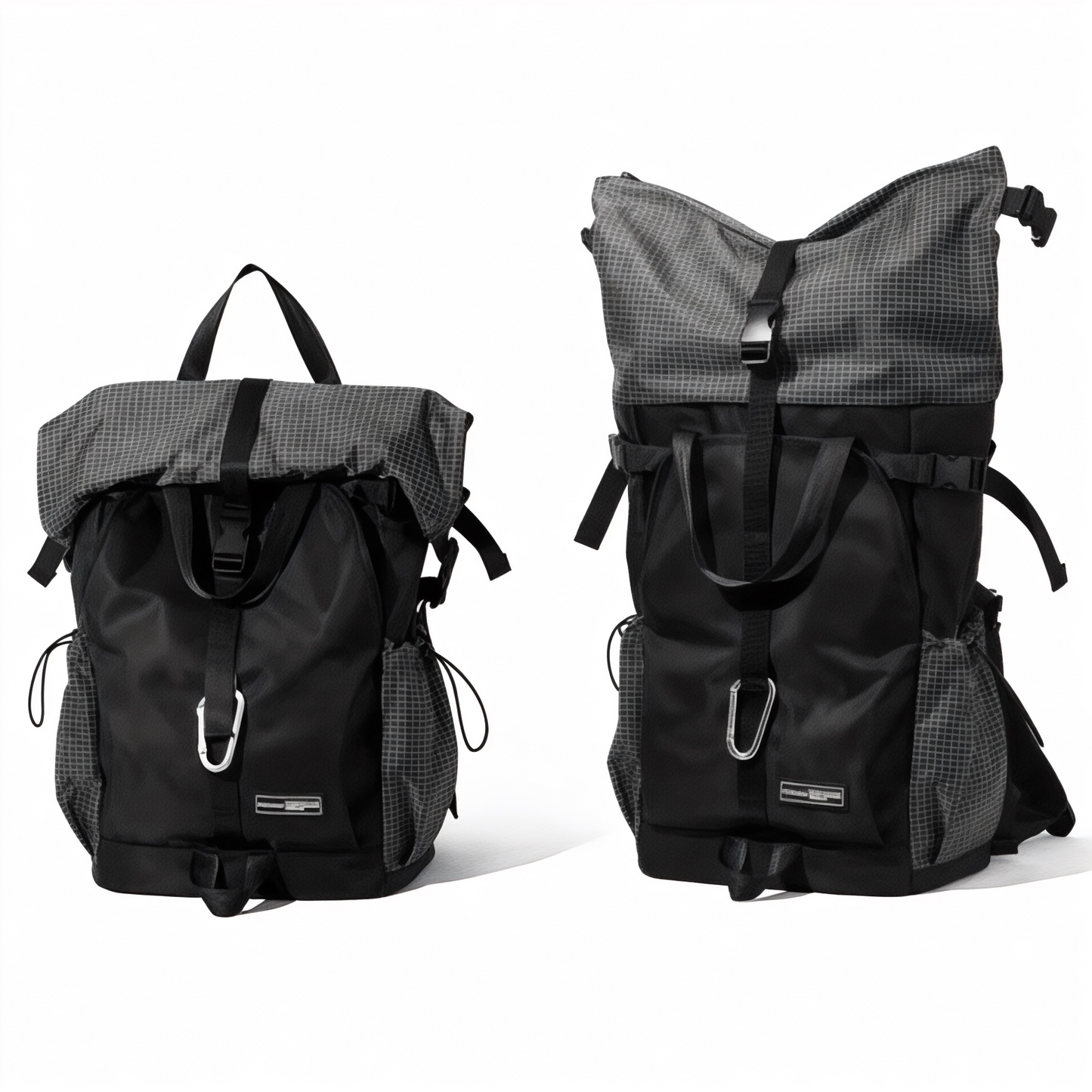 Mochila extensible negra 20L impermeable y ligera – Havresacs