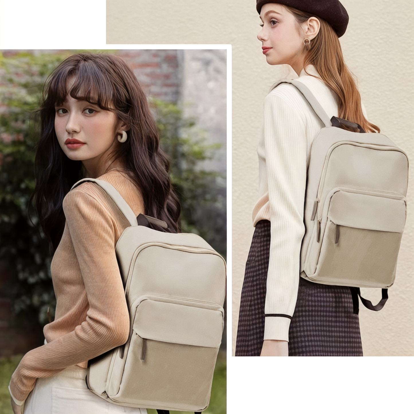 Mochila de mujer para viaje – elegante, moderna y original – Havresacs