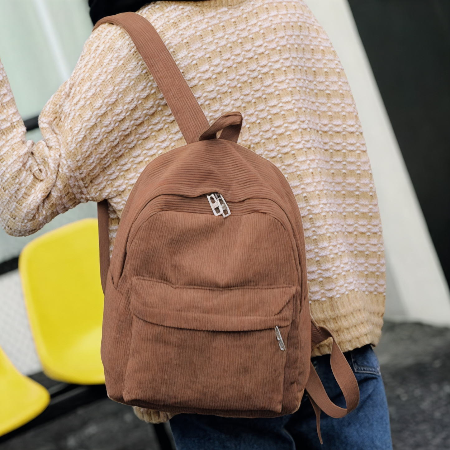 Mochila de pana 10L, elegante y urbana – Havresacs