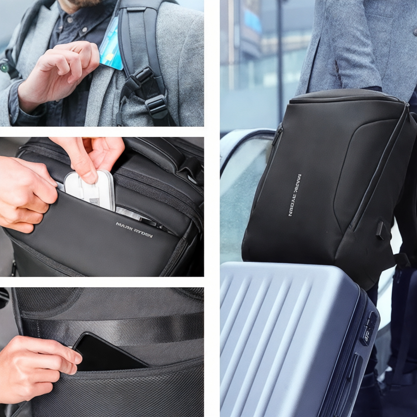 Mochila impermeable urbana de 30L para portátil 17” – Havresacs