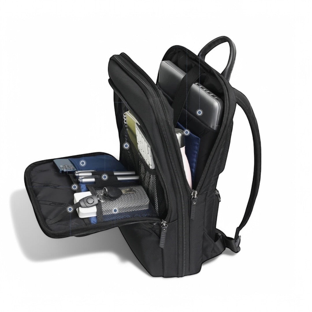 Mochila ligera para portátil de 17 pulgadas, ideal para viajar