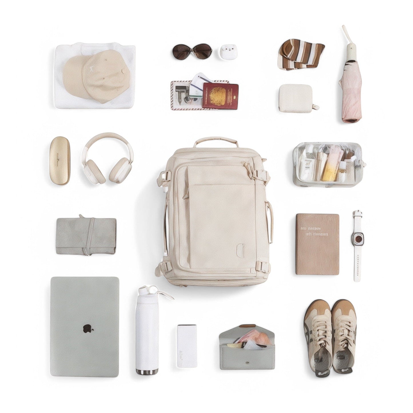 Mochila de viaje para mujer, 30L, portátil 15,6” – Havresacs