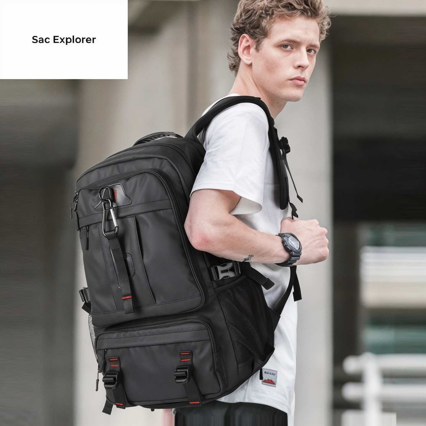 Mochila de viaje 45L/60L impermeable para portátil 17,3” – Havresacs