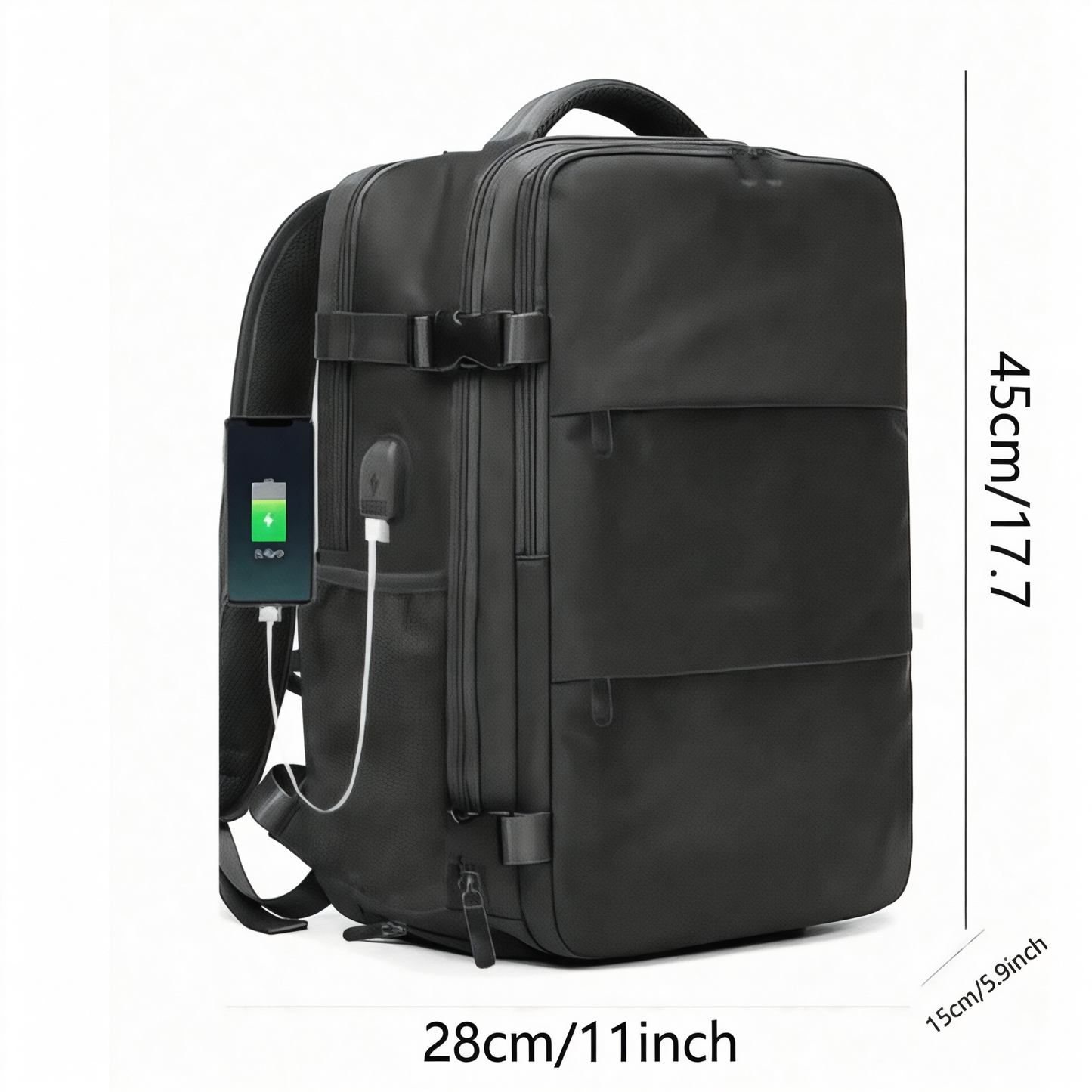 Mochila de viaje, cabina avión gran capacidad 25L – Havresacs