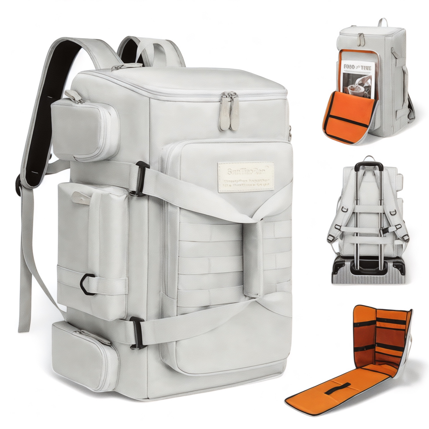 Mochila de gran capacidad para viaje y deporte 50L – Havresacs