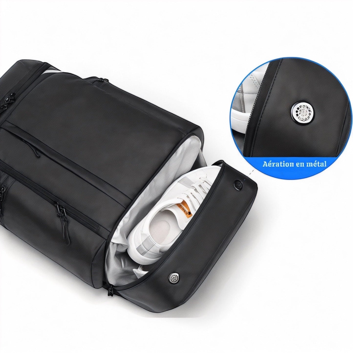 Mochila de viaje 50L con compartimento para portátil 17” – Havresacs