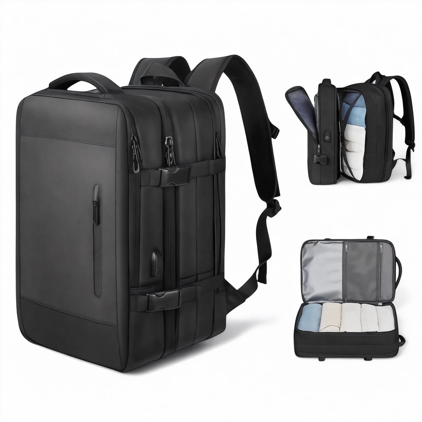 Foto de Mochila à espalda extensible 40L idéal en viaje – ExpandP...