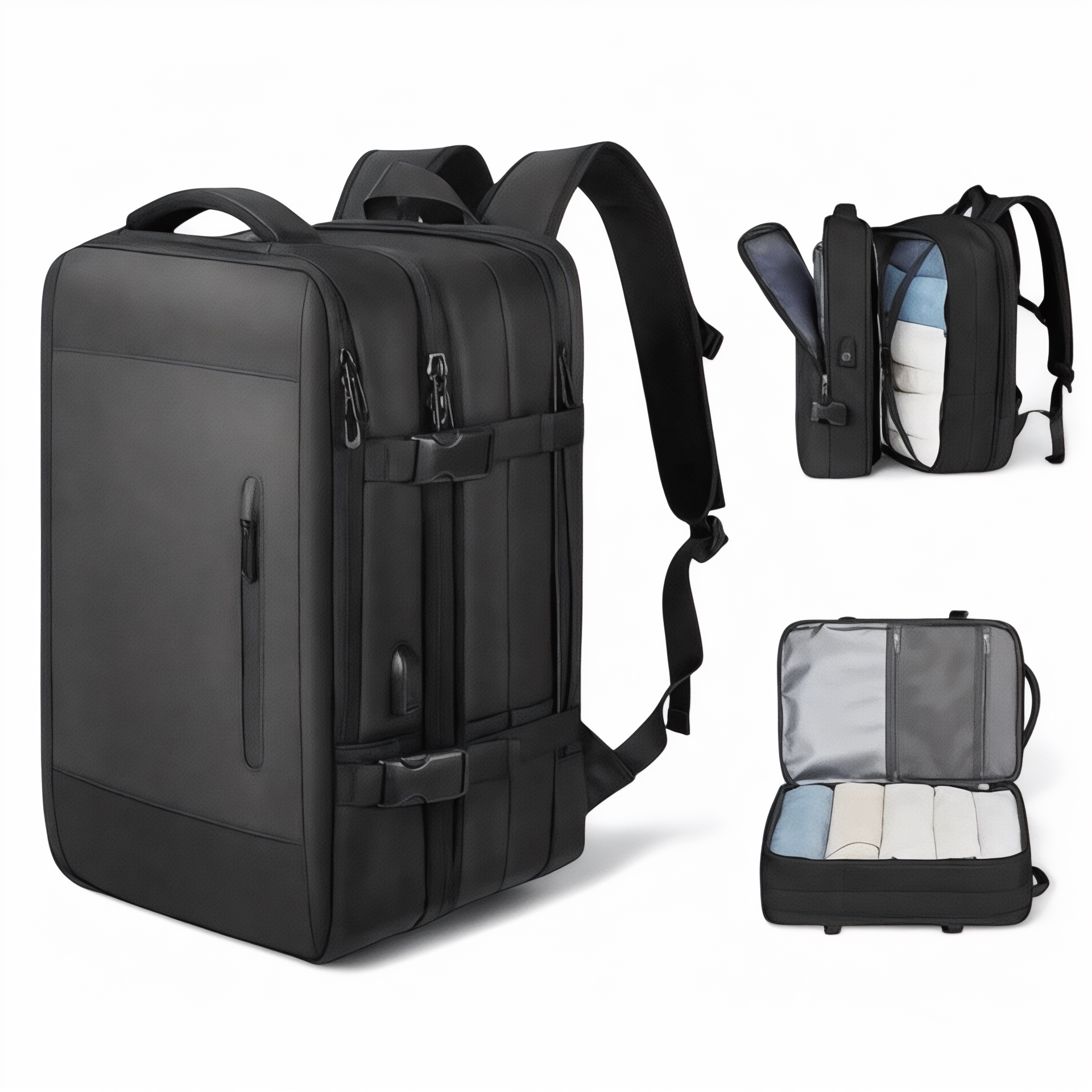 Foto de Mochila à espalda extensible 40L idéal en viaje – ExpandP...