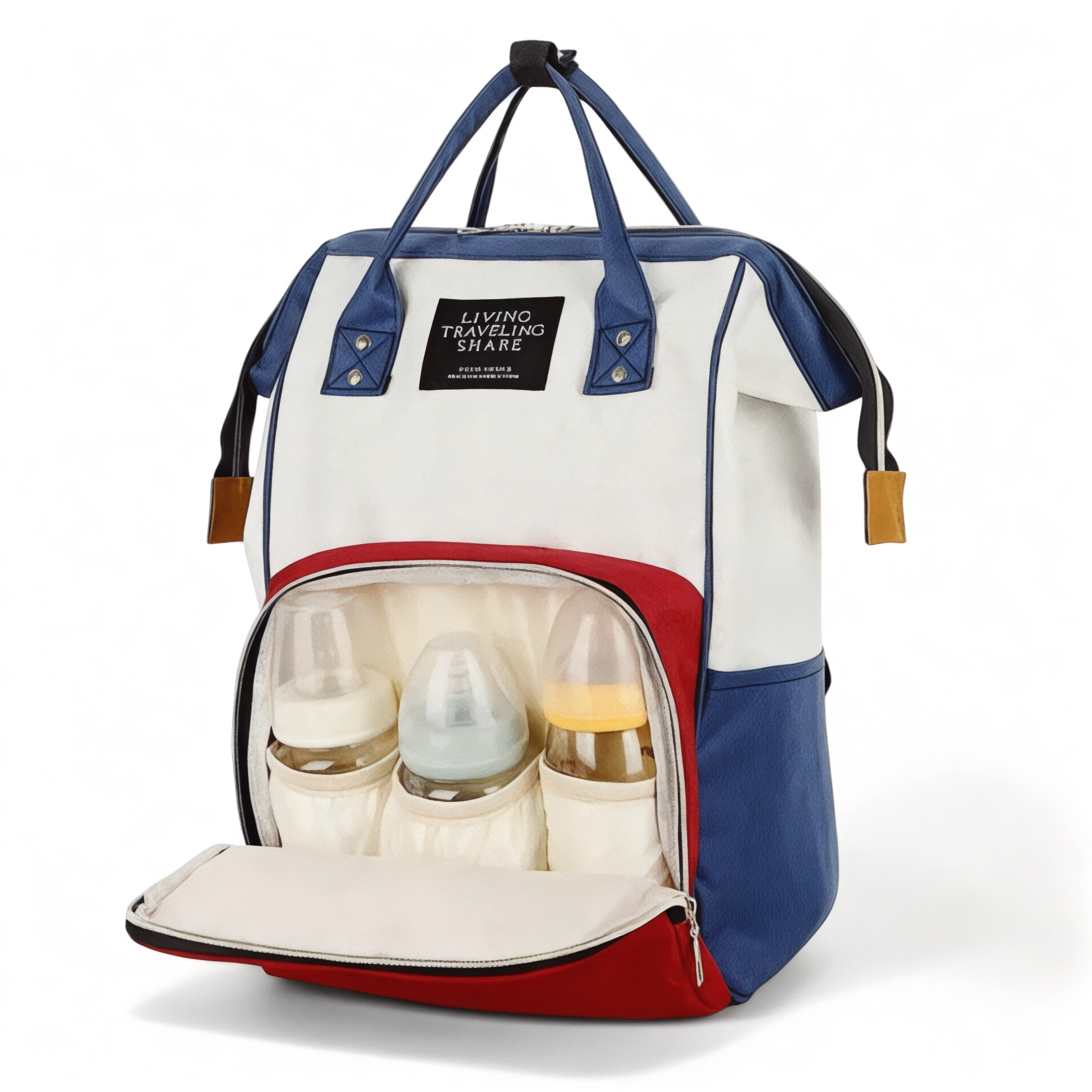 Foto de Mochila à espalda à langer isotérmico pour biberons 15L –...