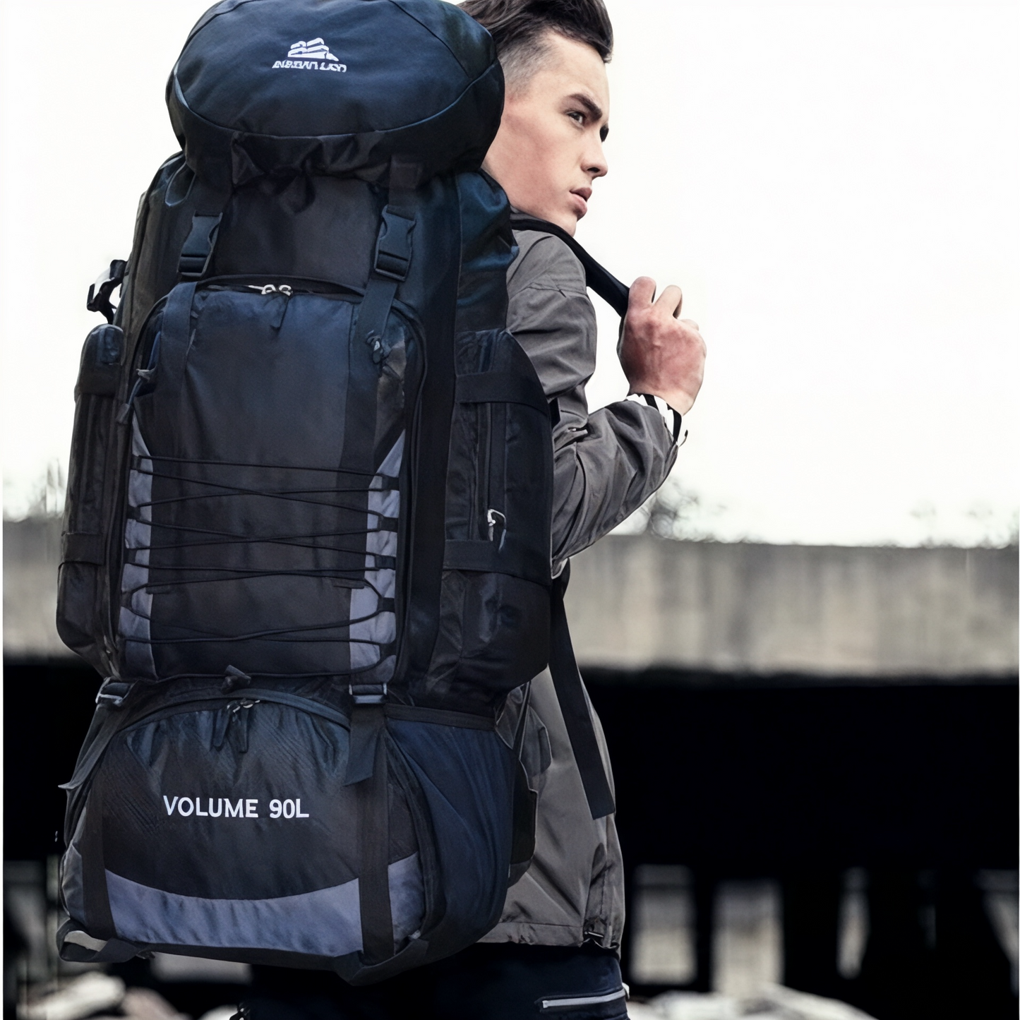 Mochila de senderismo TrailBlazer Pro – Gran capacidad 90L – Havresacs