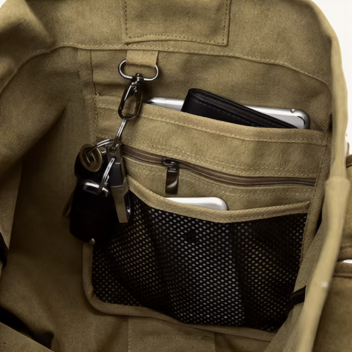 Mochila de lona para hombre, gran capacidad – Havresacs