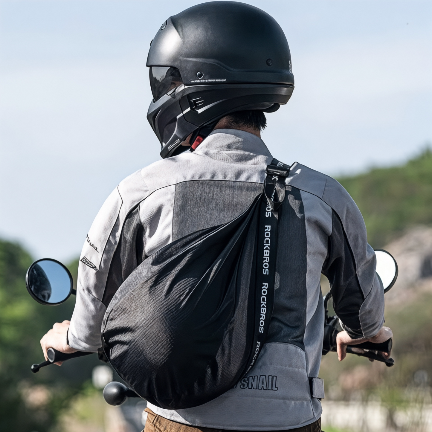 Mochila RiderPack 25L para casco de moto – Havresacs