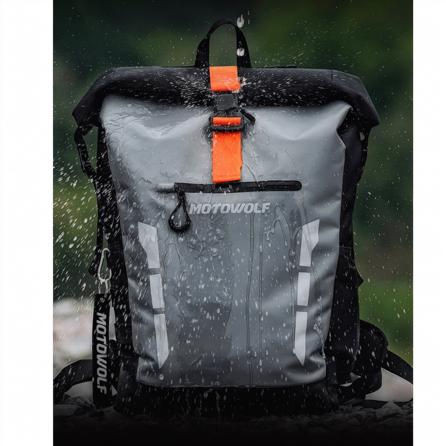 Mochila impermeable MotoPro 20L, bolsillo para portátil 15" Havresacs