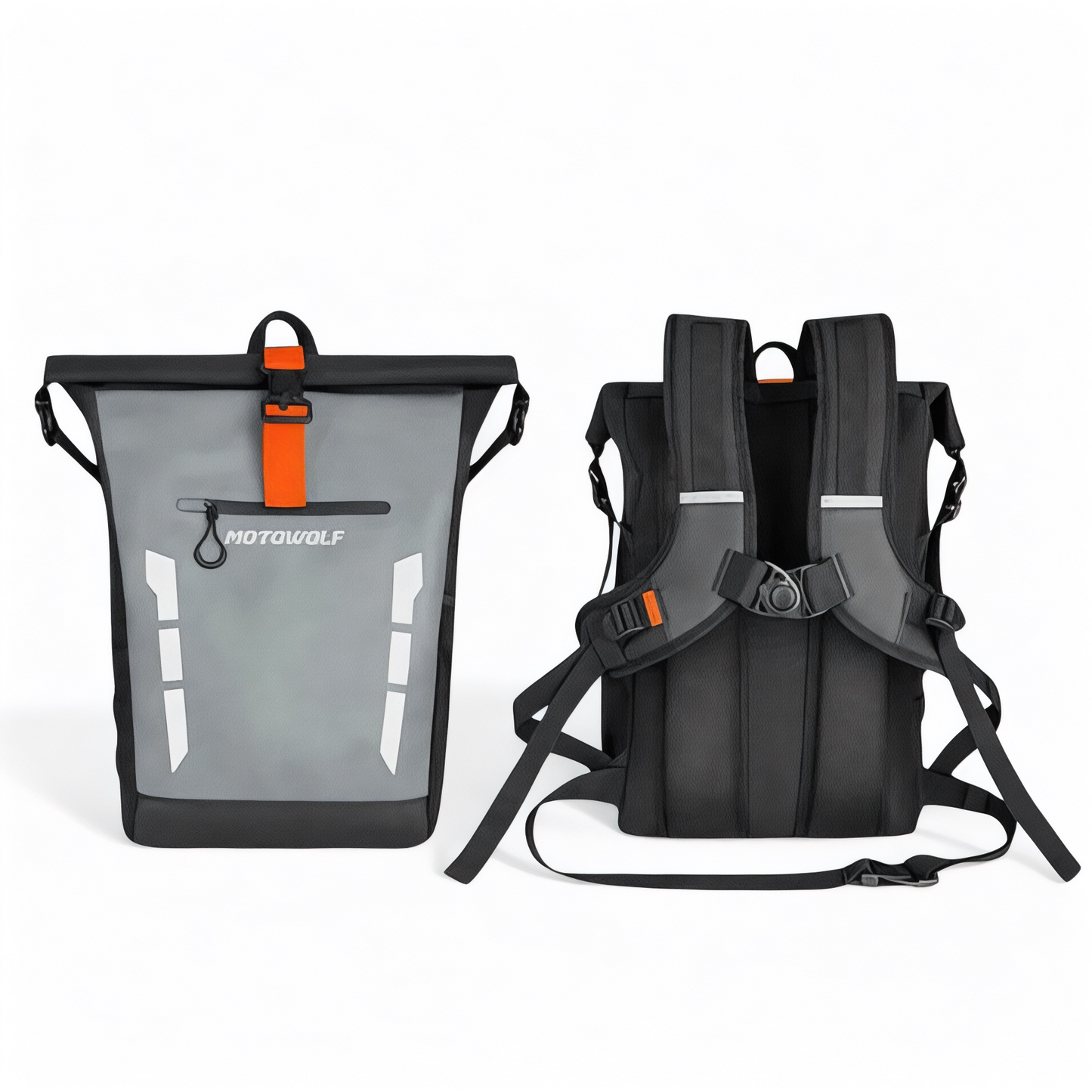 Mochila impermeable MotoPro 20L, bolsillo para portátil 15" Havresacs