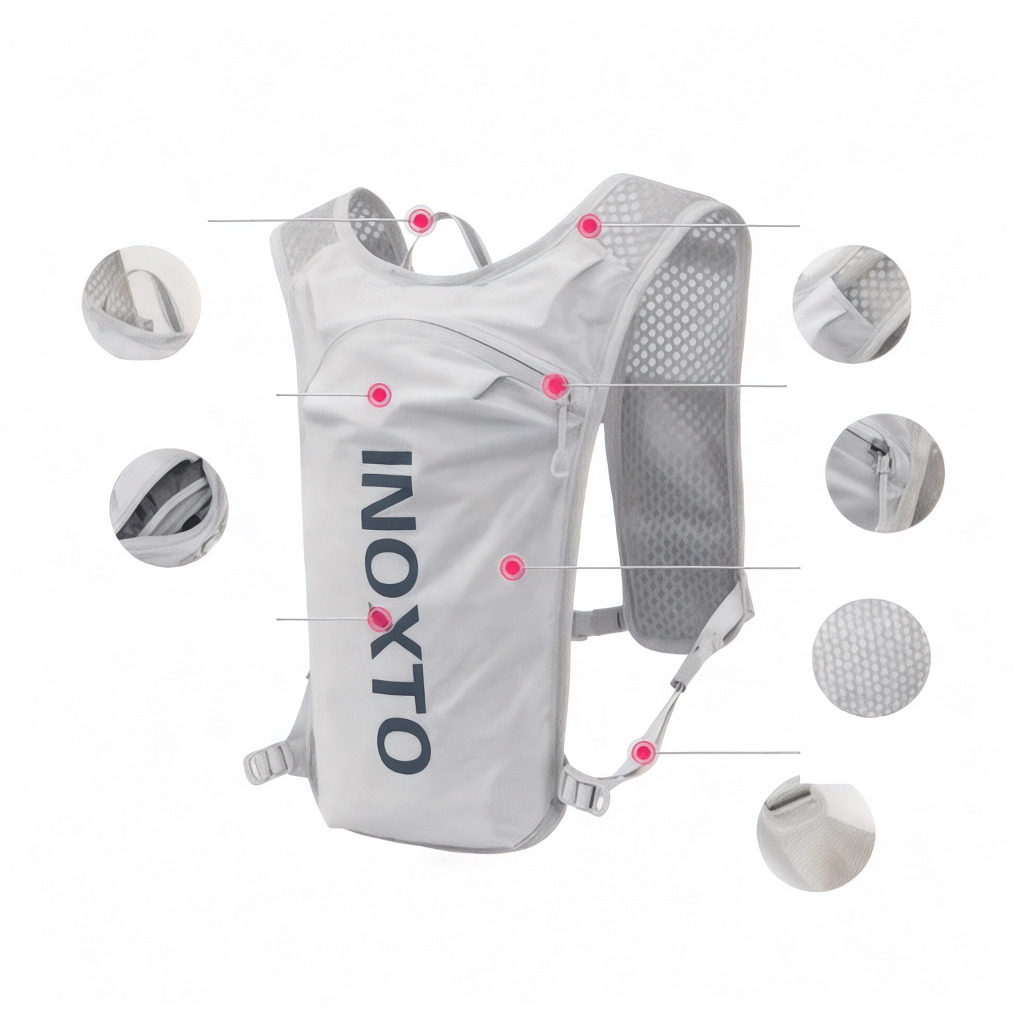 Mochila de hidratación RunPro 5L | Ligera, ergonómica – Havresacs