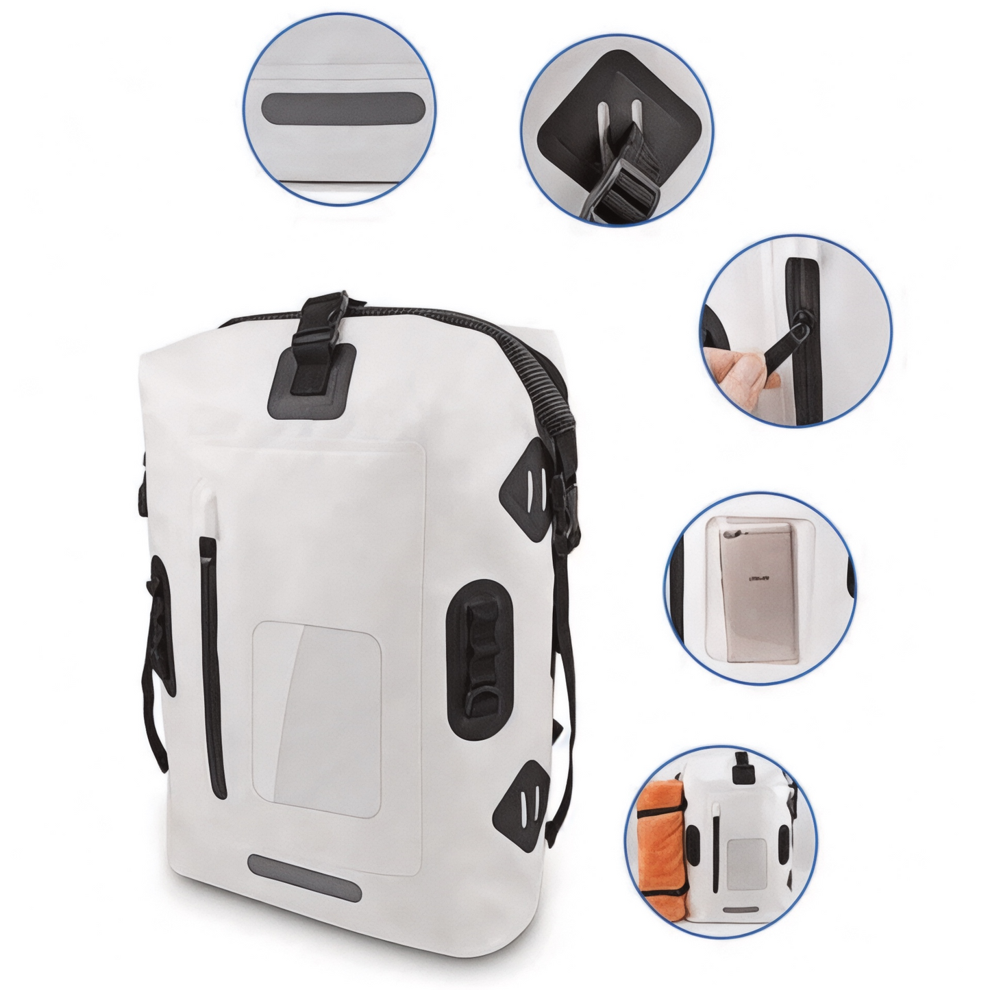 Mochila impermeable AquaTrek Pro 30L | Aventura sin límites