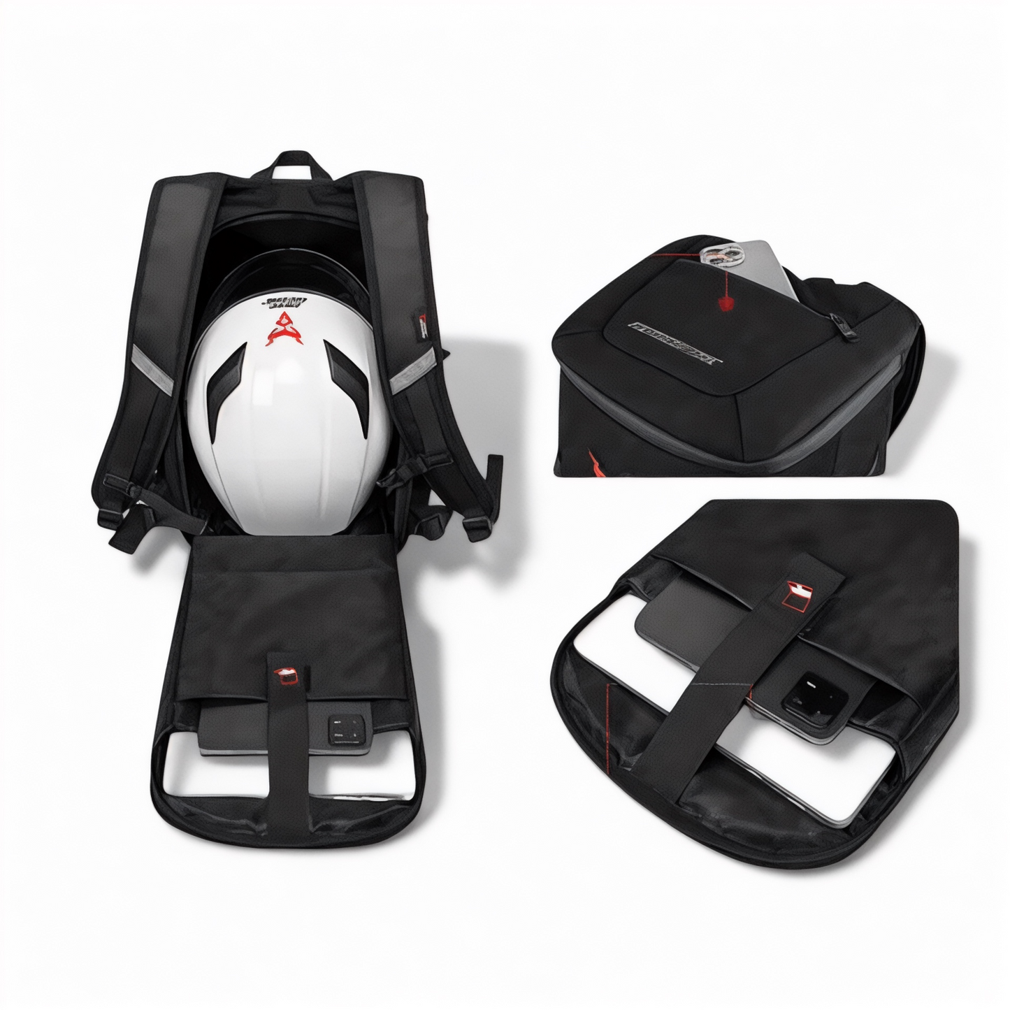 Mochila moto impermeable extensible 24L a 28L | Havresacs