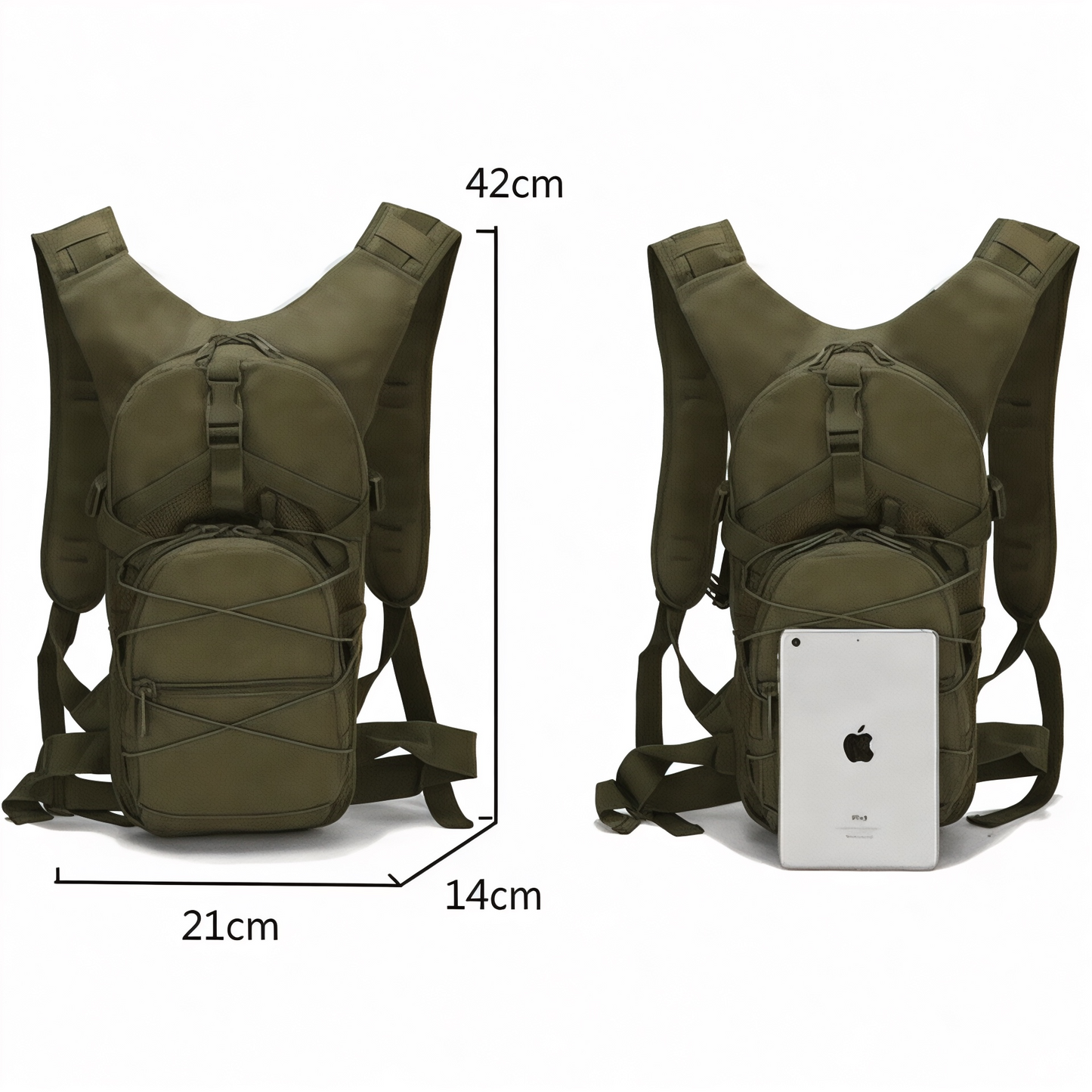 Mochila deportiva compacta 12L ultraligera | Havresacs