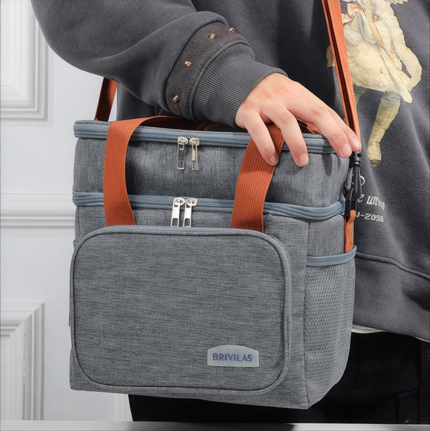 Bolsa isotérmica para comidas de 12 L – Havresacs