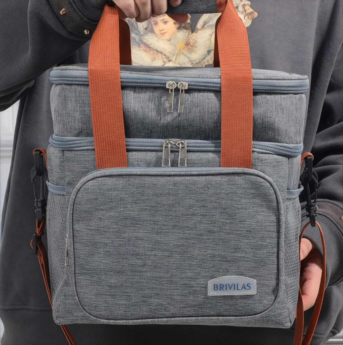 Bolsa isotérmica para comidas de 12 L – Havresacs