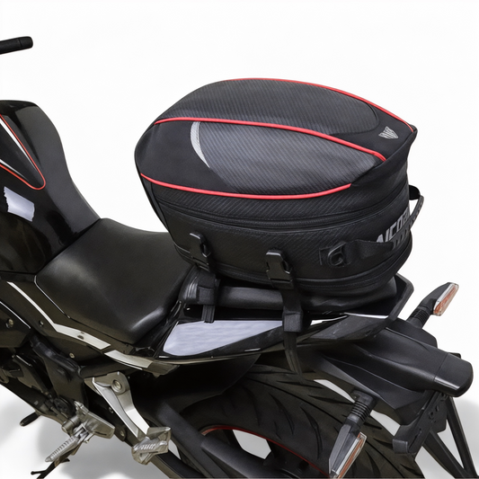 Foto de Mochila de selle étanche pour moto – MotoTrunk Pro – Havr...