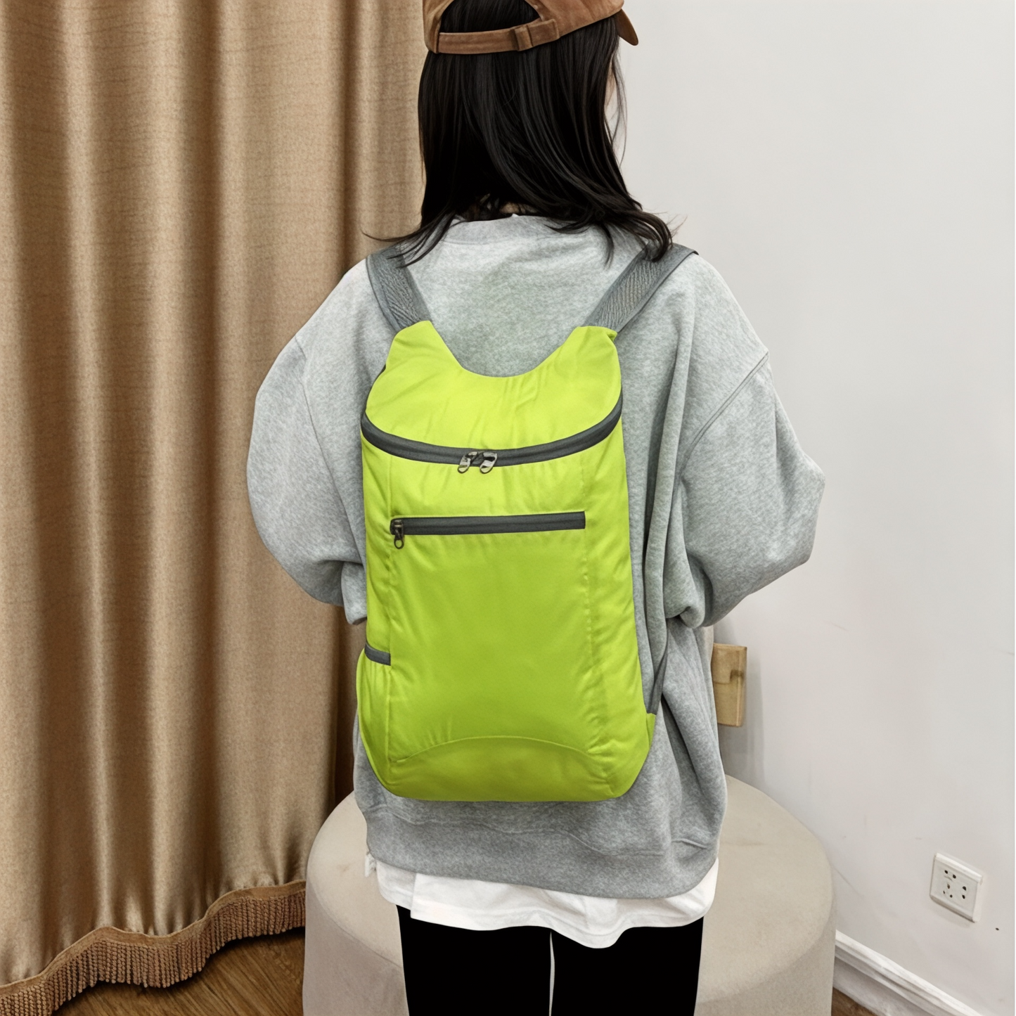 Mochila femenina plegable ultraligera de 15 L – Havresacs