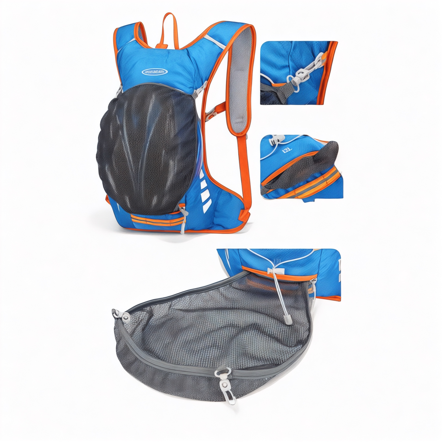 Mochila deportiva ultraligera de 12 L – Ideal para running – Havresacs
