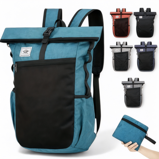 Foto de Mochila à espalda pliable ultraléger 15L – FoldPack – Hav...