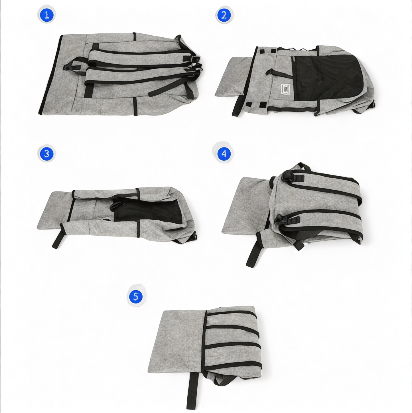 Mochila urbana plegable ultraligera de 15 L – Havresacs